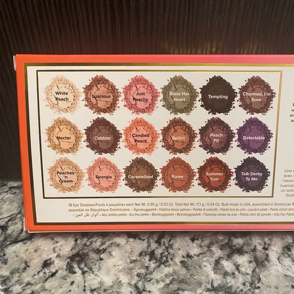 Too Faced Sweet Peach Eyeshadow Palette NEW - Picture 7 of 11